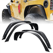 Load image into Gallery viewer, 07-18 Jeep Wrangler JK Grind Series Steel Fender Flare Kit
