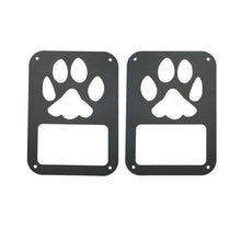 Load image into Gallery viewer, jeep Wrangler JK Claw Black Rear Taillight Cover
