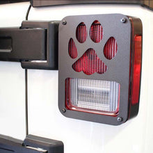 Load image into Gallery viewer, jeep Wrangler JK Claw Black Rear Taillight Cover
