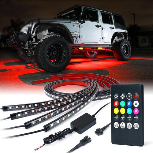 8 Color RGB LED Underbody Glow Kit