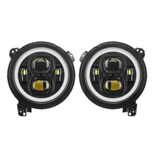 Load image into Gallery viewer, Newest 9&quot; LED Headlights For 2018+ Jeep Wrangler JL And Jeep Gladiator JT
