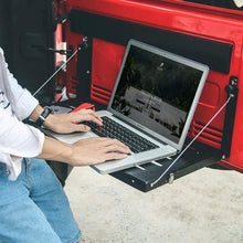 Load image into Gallery viewer, Crawlertec Multi-purpose Black Steel Tailgate Table For Jeep Wrangler JK 2007-2018
