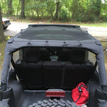 Load image into Gallery viewer, Crawlertec Cloak Extended Mesh Shade Top For 2007-2018 Jeep Wrangler JK/JKU
