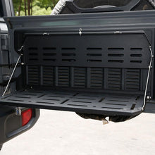 Load image into Gallery viewer, Crawlertec Double-Layer Rear Door Foldable Table Cargo Shelf Storage For 2018+ Jeep Wangler JL JLU
