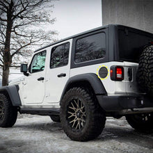 Load image into Gallery viewer, Crawlertec Fuel Tank Gas Cover for 2018-Later Jeep Wrangler JL JLU
