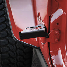 Load image into Gallery viewer, Crawlertec Front Foot Pegs with Jeep Face for 2018-Later Jeep Wrangler JL
