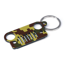 Load image into Gallery viewer, Green Jeep Wrangler JK Keychain
