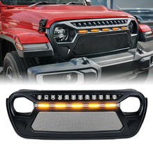 Load image into Gallery viewer, JL Mesh Grille with Amber Lights
