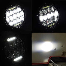 Load image into Gallery viewer, Jeep Honeycomb Black LED Headlights
