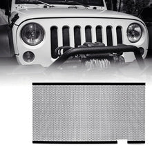 Load image into Gallery viewer, Jeep Black Stainless Steel Mesh Insert
