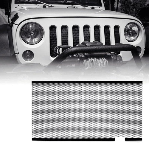 Jeep Black Stainless Steel Mesh Insert