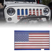 Load image into Gallery viewer, Jeep Grill Mesh Insert With USA Flag
