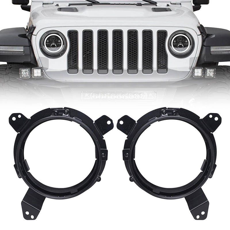 9'' Headlight Bracket Ring for JL/JT