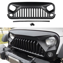 Load image into Gallery viewer, Jeep Wrangler JK Black ABS Front Grill
