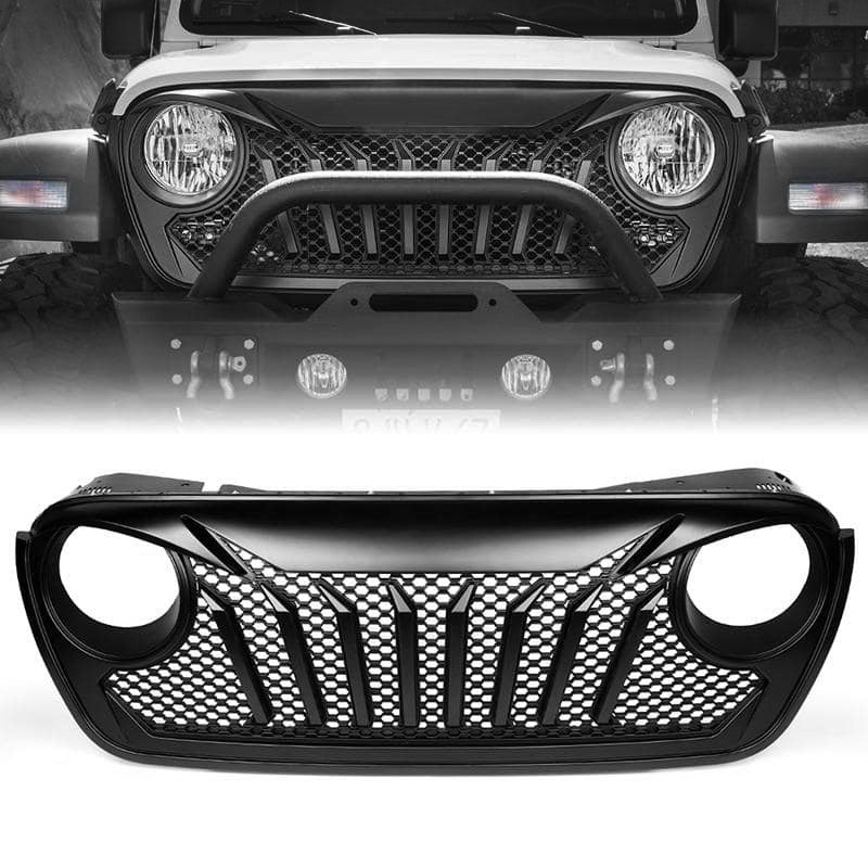 Jeep Wrangler JL Diamondback Series Black Grill