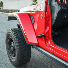 Load image into Gallery viewer, 2018-2021 Jeep Wrangler JL Front Foot Pegs With Paw Print
