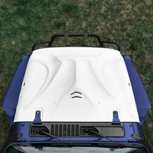 Load image into Gallery viewer, Jeep Wrangler JL Gladiator Fiberglass Hood with Open Air Scoop
