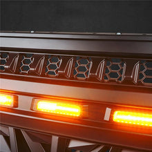 Load image into Gallery viewer, Jeep Wrangler JL JT Black Shark Grille with Amber LED Running Lights

