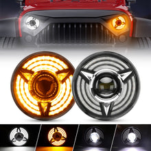 Load image into Gallery viewer, Jeep Wrangler LED Headlights with Turn Signals
