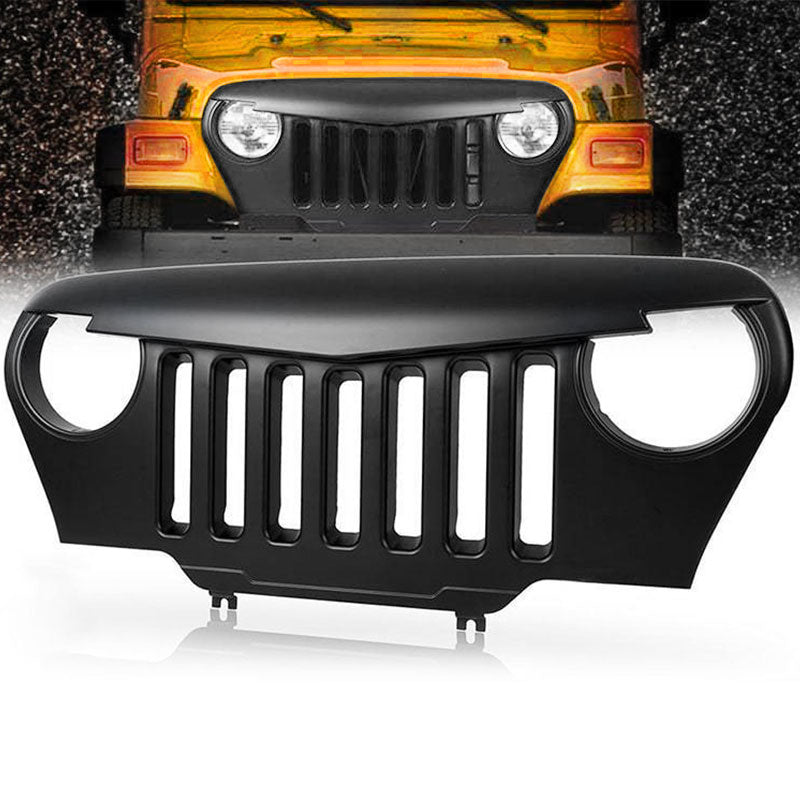 Jeep Wrangler TJ Angry Grille