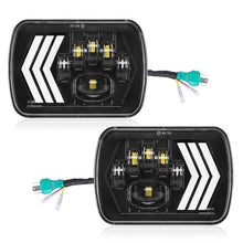 Load image into Gallery viewer, Jeep YJ 5X7 LED Headlights
