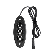 Load image into Gallery viewer, 8 Pcs RGB Universal LED Rock Lights with Bluetooth APP and Remote Control
