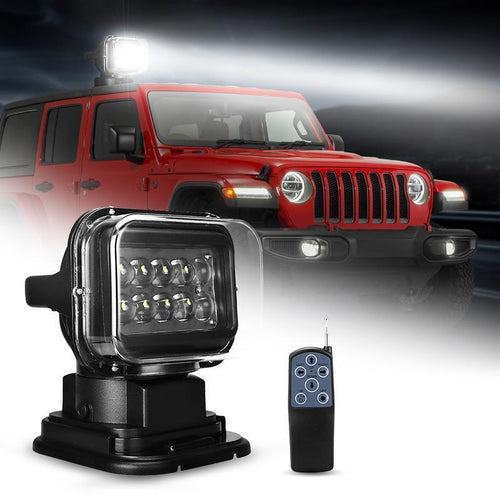 Waterproof Remote 360 LED Spotlights Pod